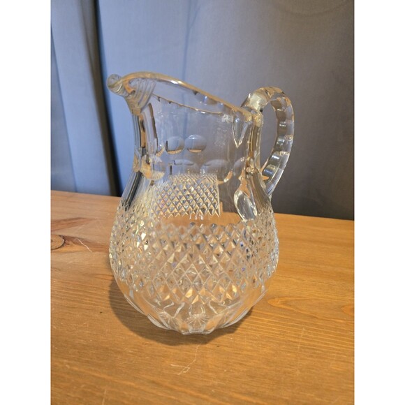 Gorgeous Crystal Pitcher, 7" 32oz - Picture 3 of 9